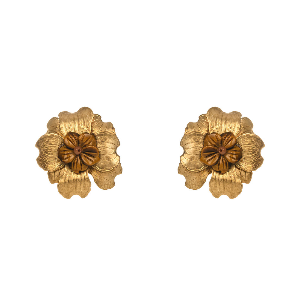 Small Pomegrate Earrings
