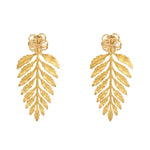 Titan Arum Leaf Earrings