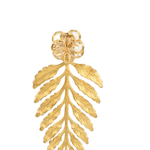 Titan Arum Leaf Earrings
