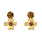 Promegrate Flower Earrings