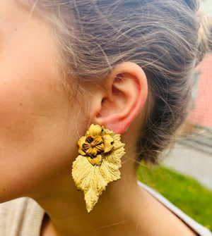 Rubber Tree Earrings
