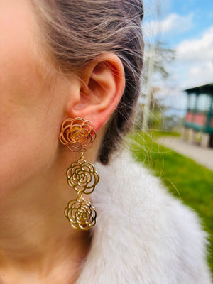 Camellia Earrings