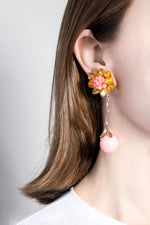 Coral Pendants Earrings