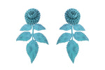 Turquoise Leaf Earrings