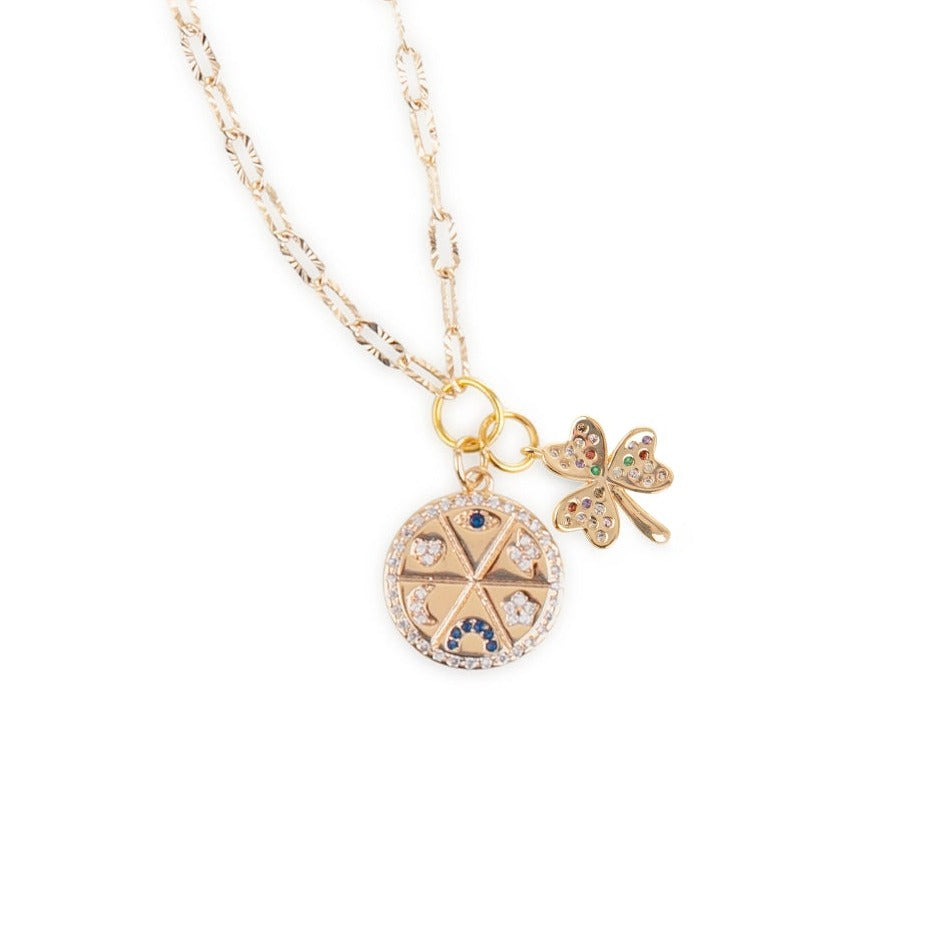 Gold Lucky Charm Necklace