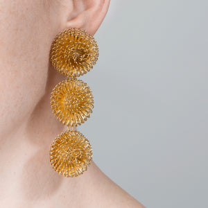 Pompom Earrings