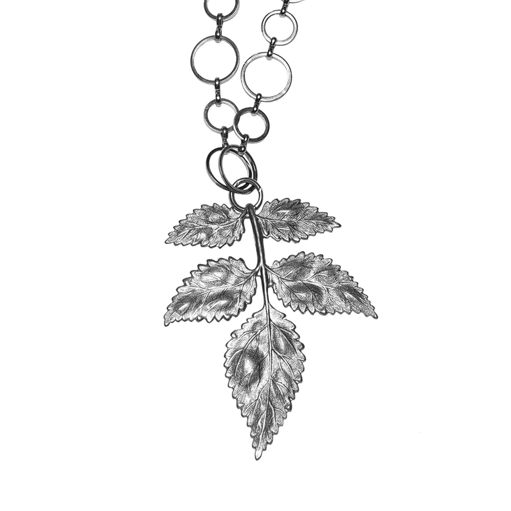 Sterling silver Leaf Necklace